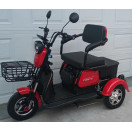 Электроскутер FORTE FAMILY красный