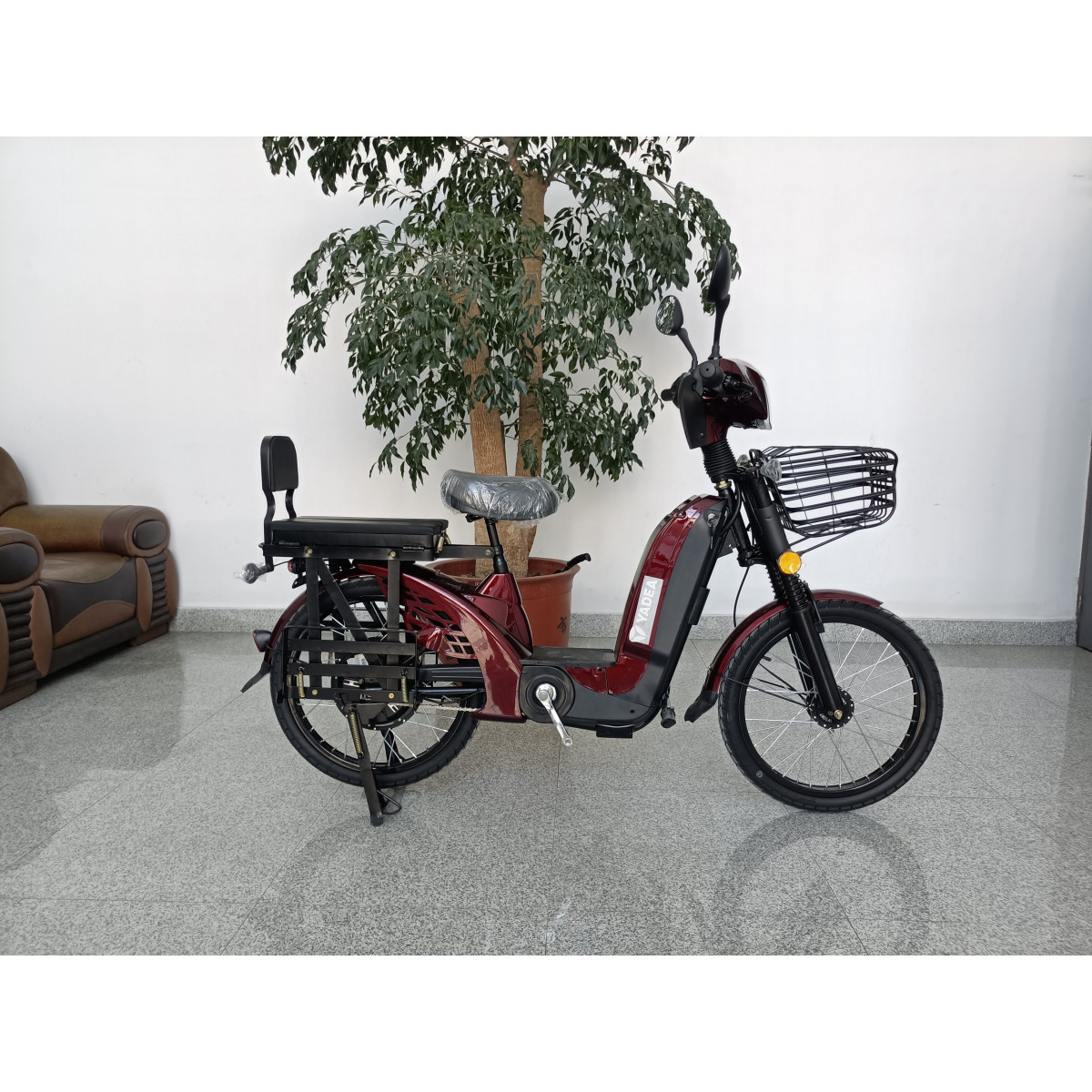 Велоскутер акумуляторний YADEA EM-219-A червоний