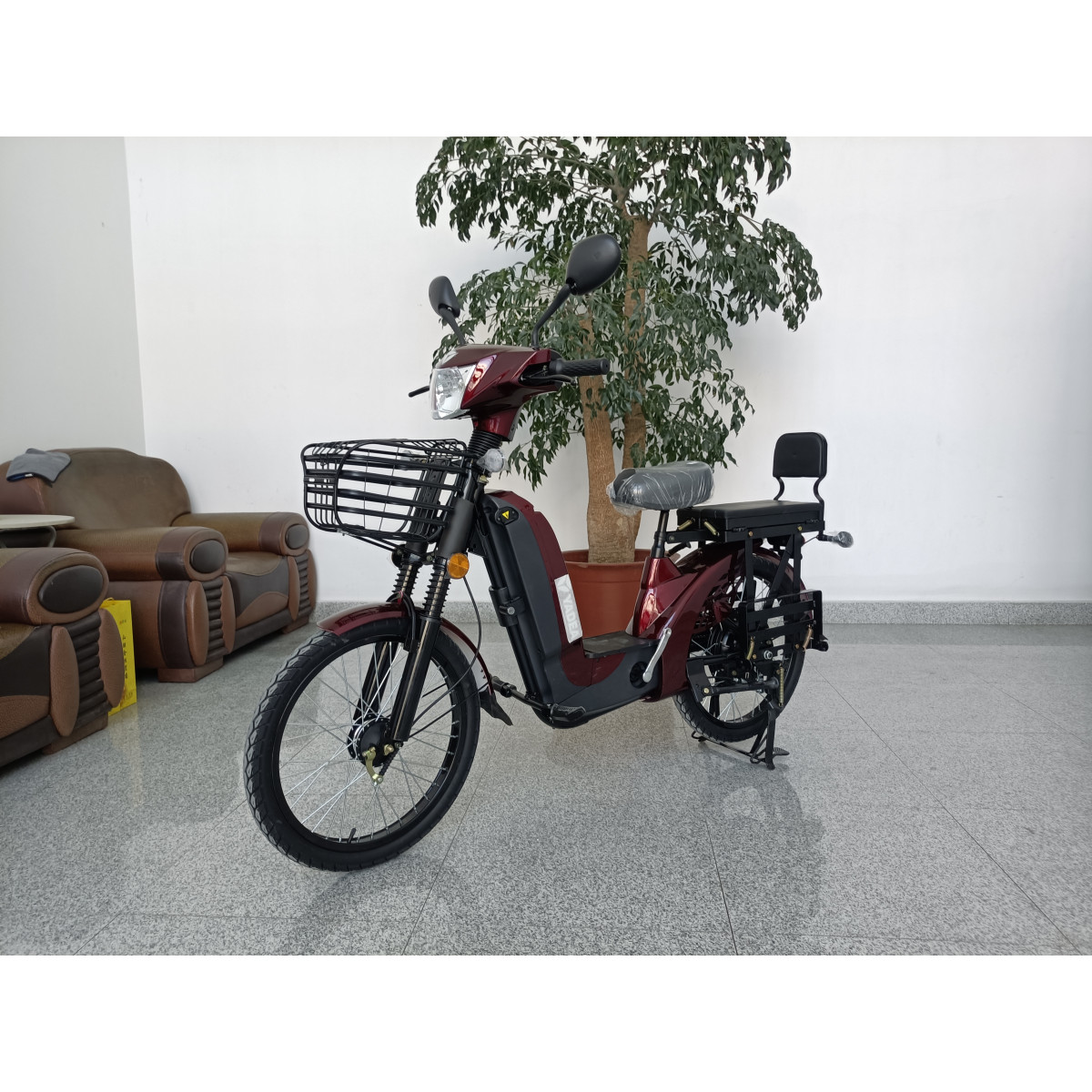 Велоскутер акумуляторний YADEA EM-219-A червоний