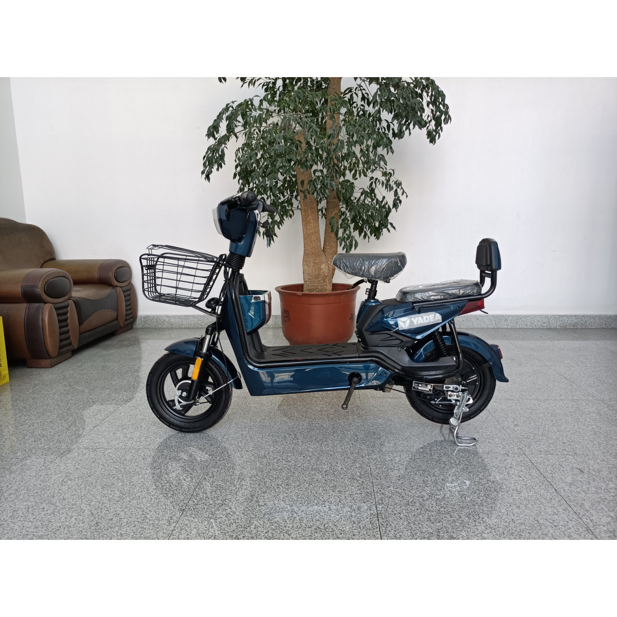 Велоскутер аккумуляторный YADEA EB118 синий