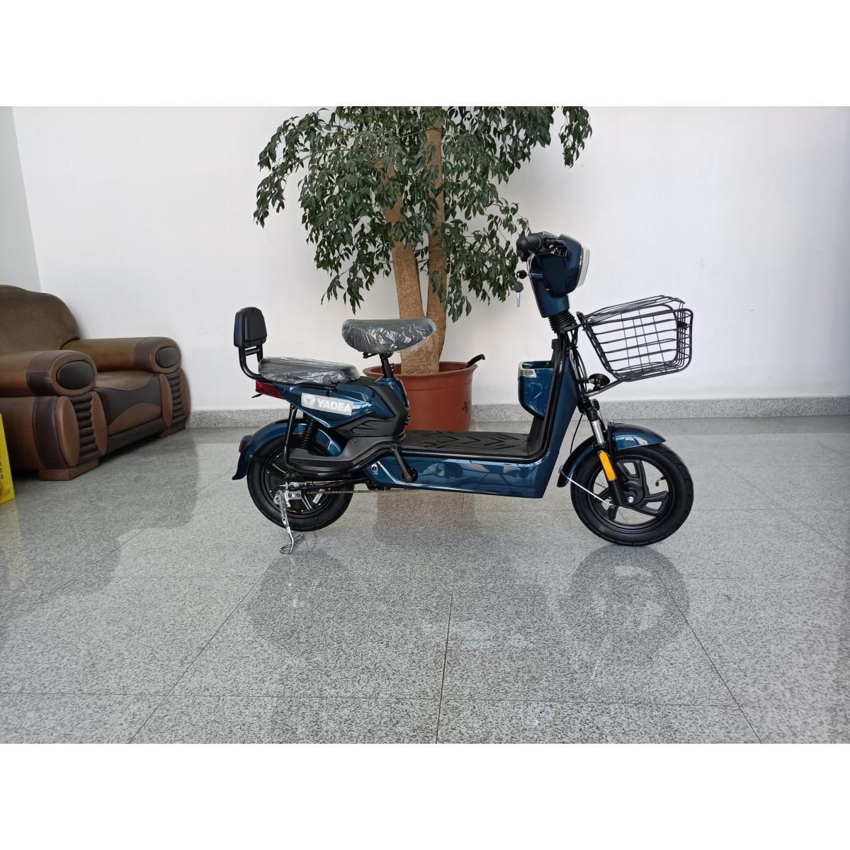 Велоскутер аккумуляторный YADEA EB118 синий