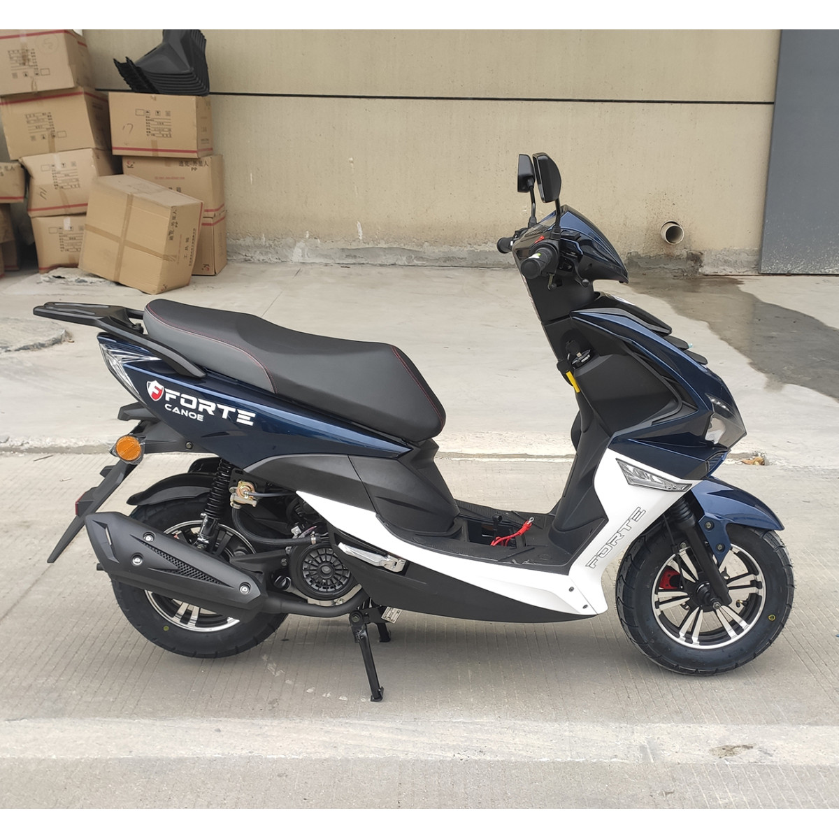 Скутер Forte Canoe 150CC синій