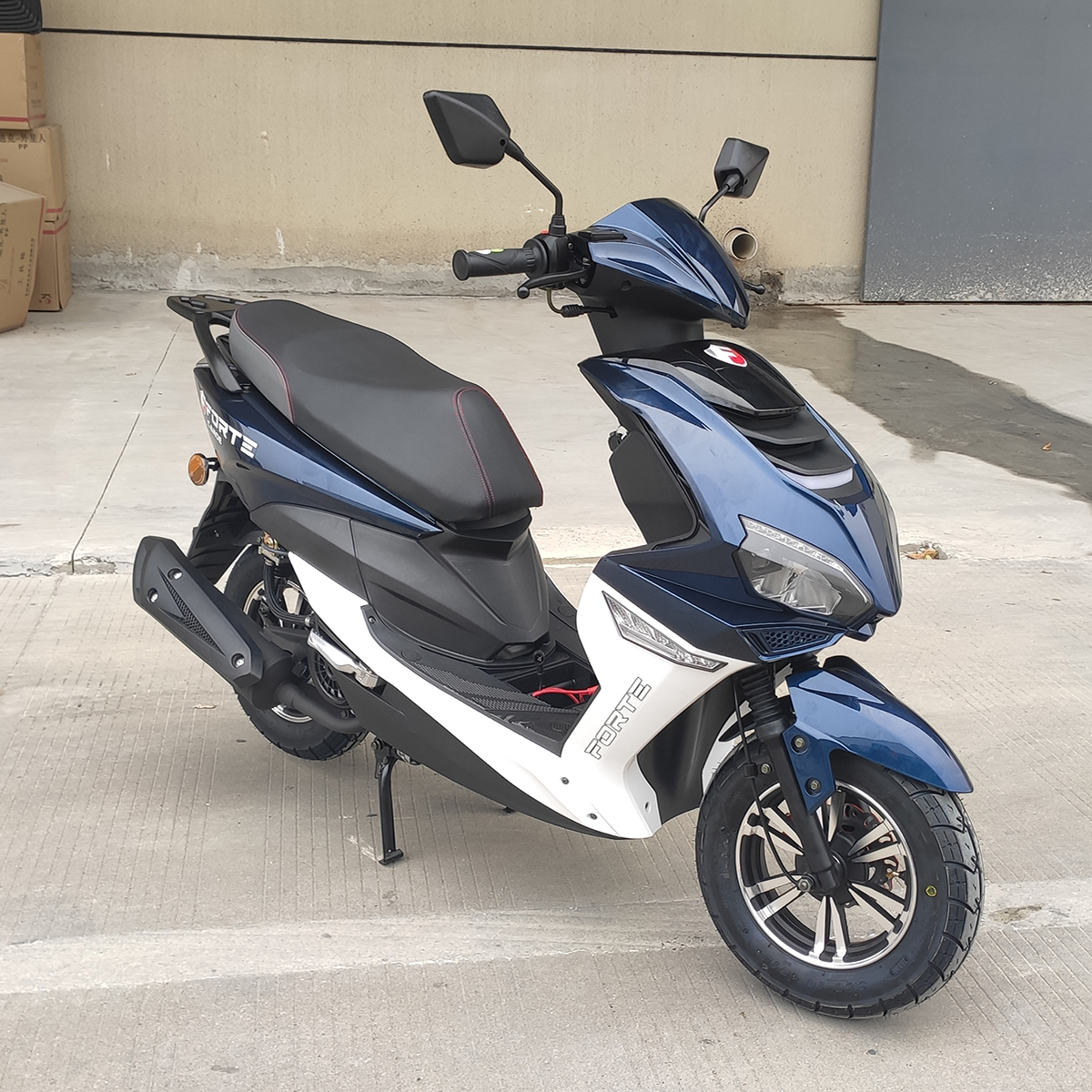 Скутер Forte Canoe 150CC синій