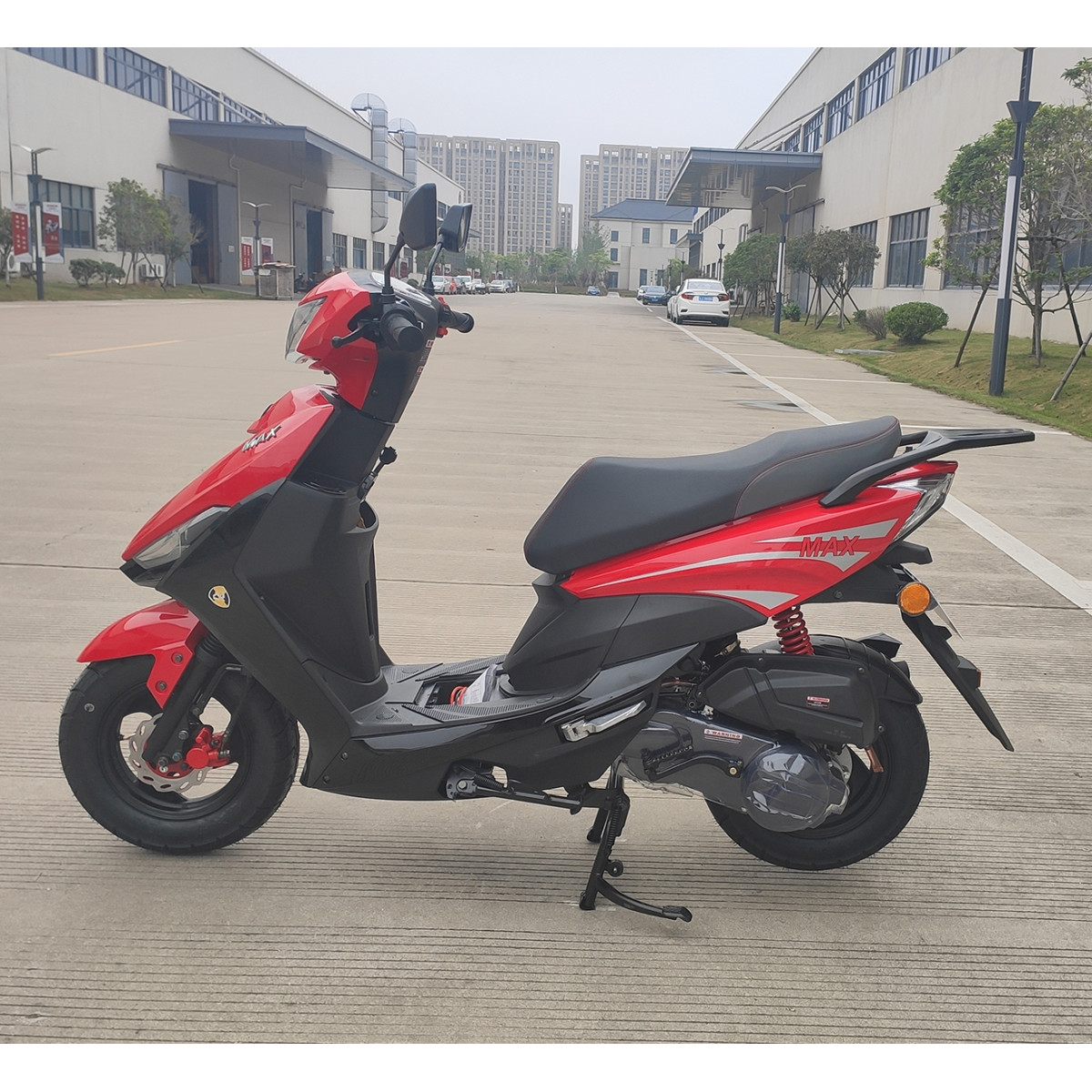Скутер NEW JOG 80CC, Forte красный