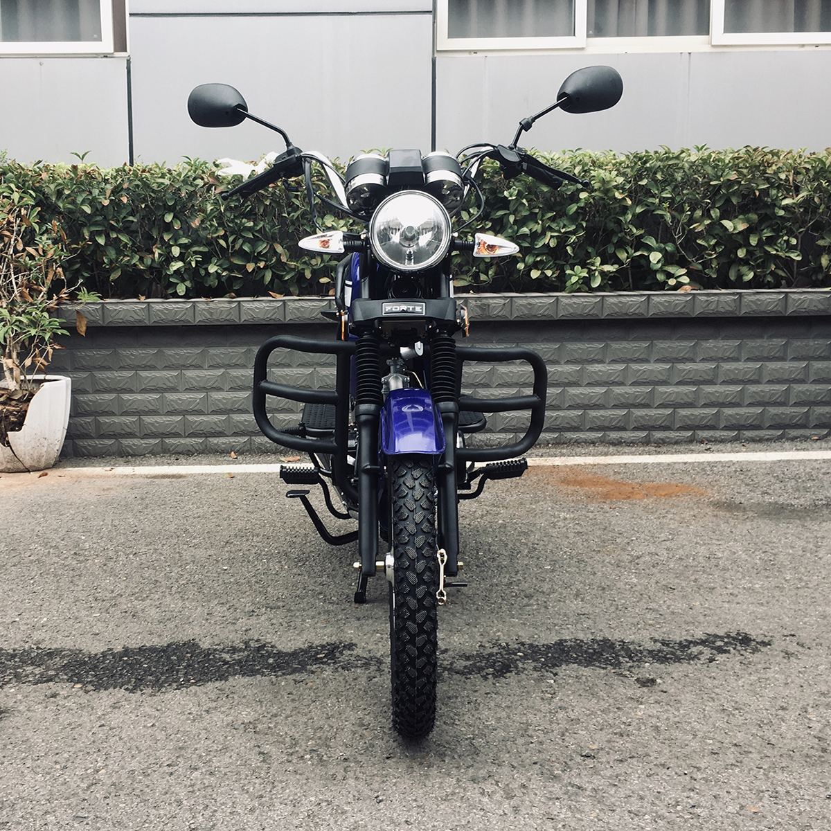 Мотоцикл ALFA FT125-2 Forte синій