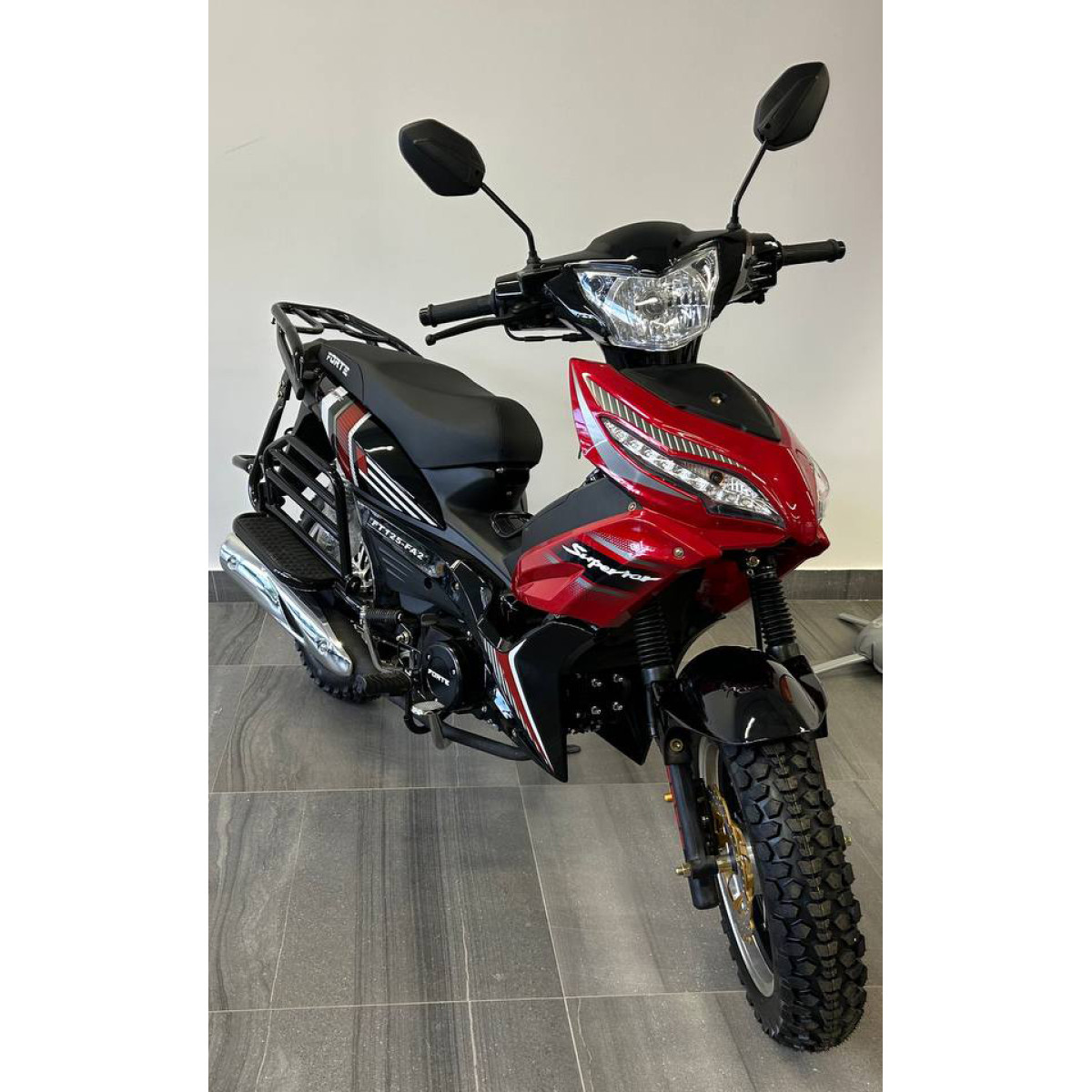 Мотоцикл FT125-FA2 Forte червоний