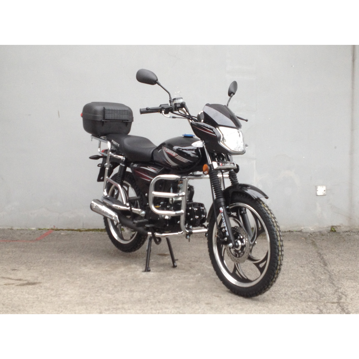 Мотоцикл ALFA FT125-RX Forte черный