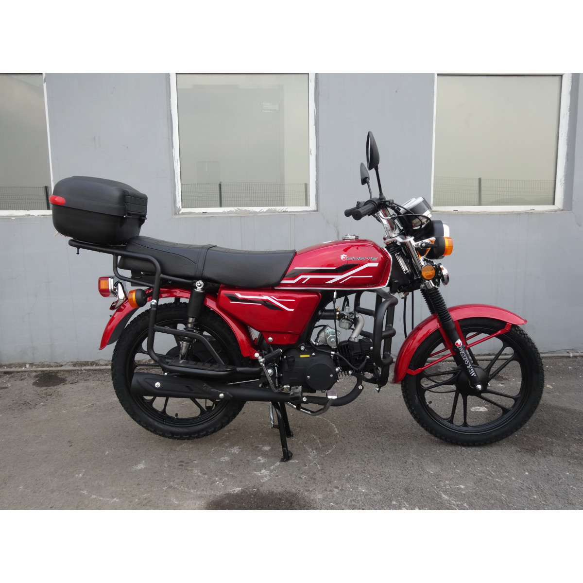 Мотоцикл ALFA FT110-2 Forte красный