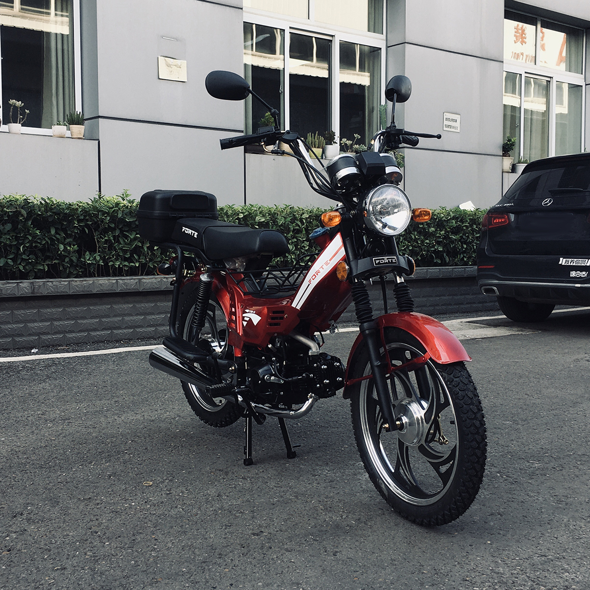 Мотоцикл ALFA FT110D Forte красный