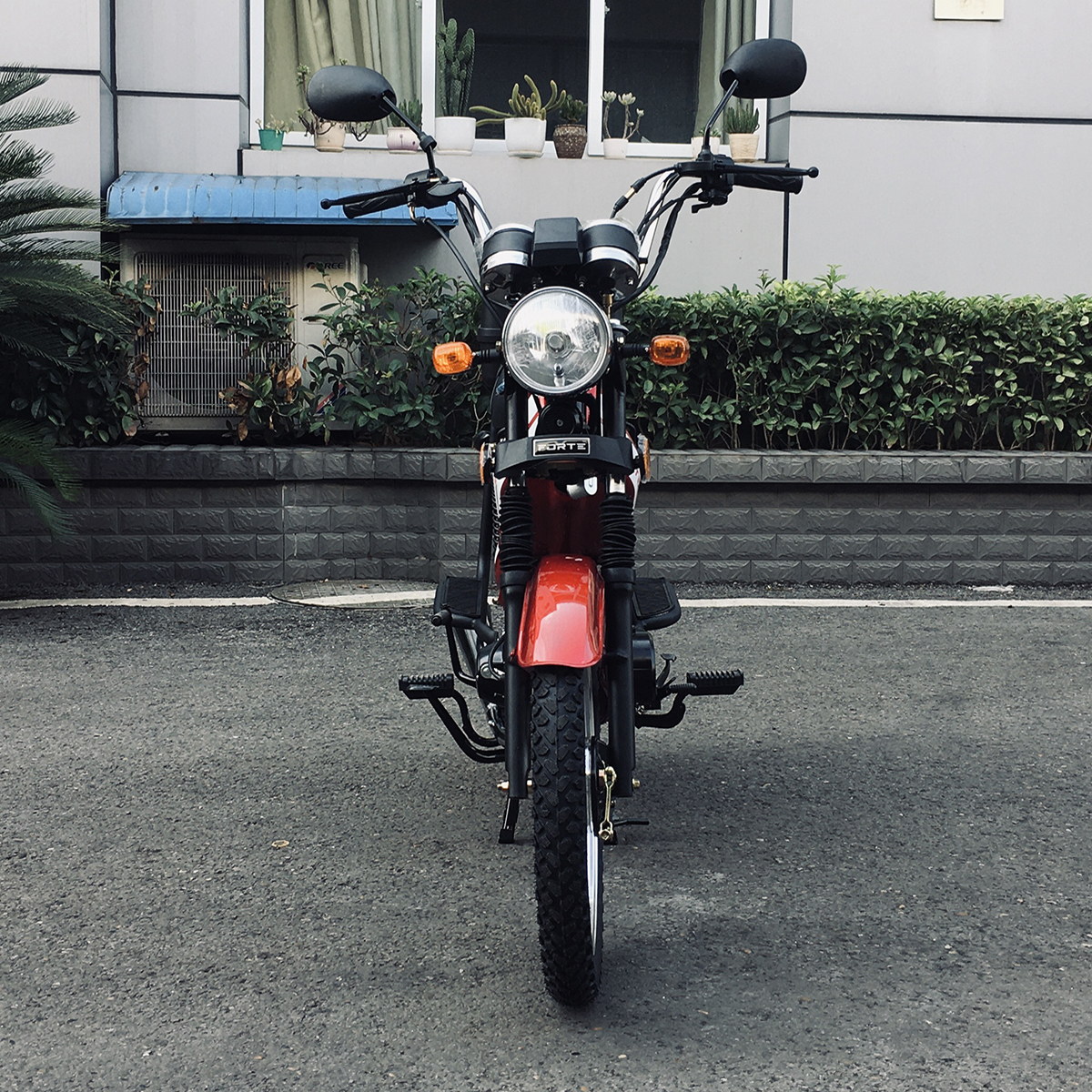 Мотоцикл ALFA FT110D Forte красный