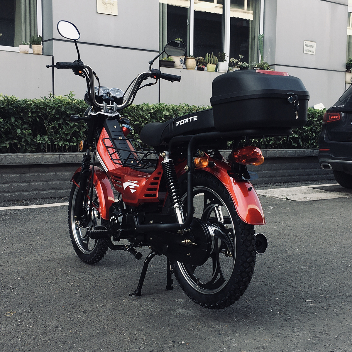 Мотоцикл ALFA FT110D Forte красный