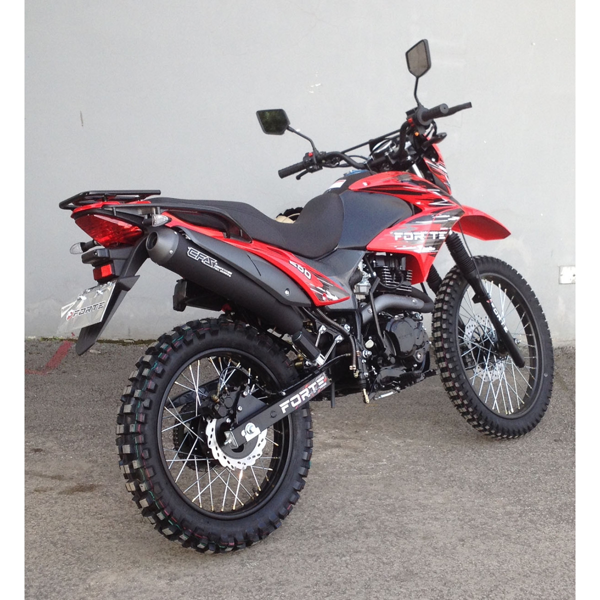 Мотоцикл CROSS 250 Forte красный