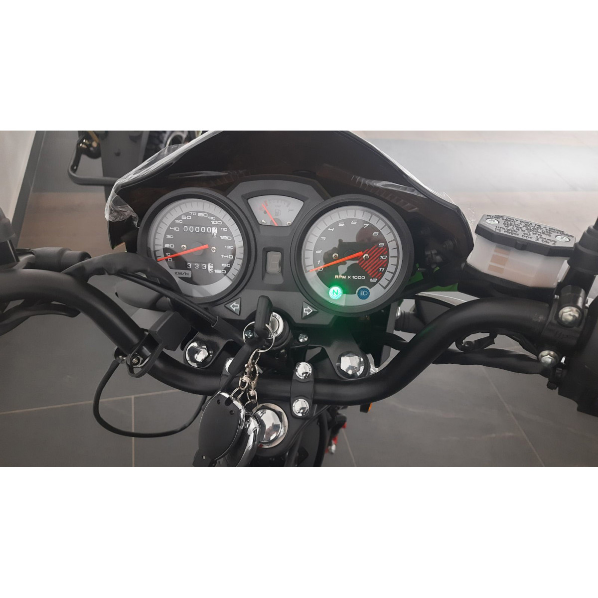 Мотоцикл FT150F Forte зеленый