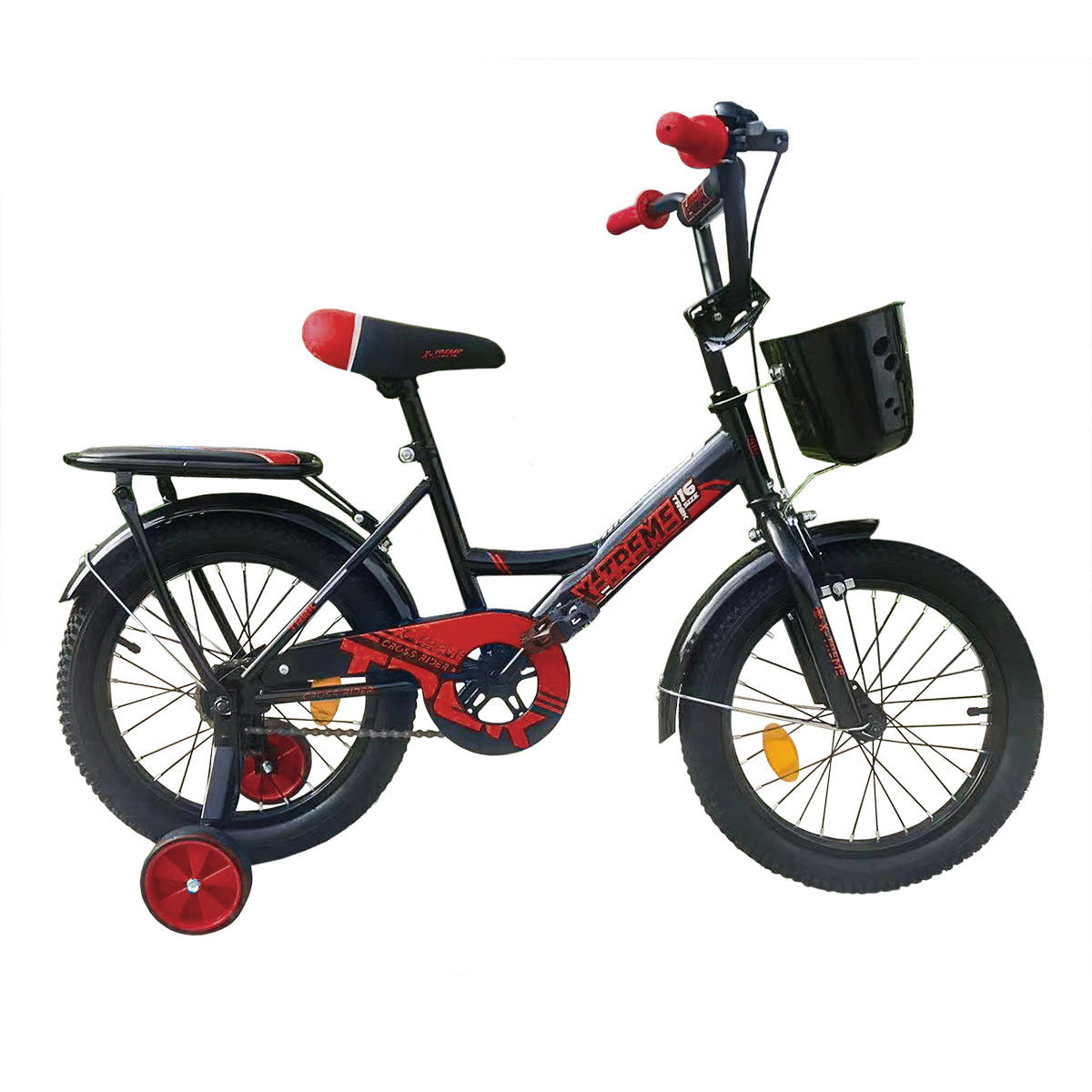 Детский велосипед X-Treme TREK 16" черно-красный