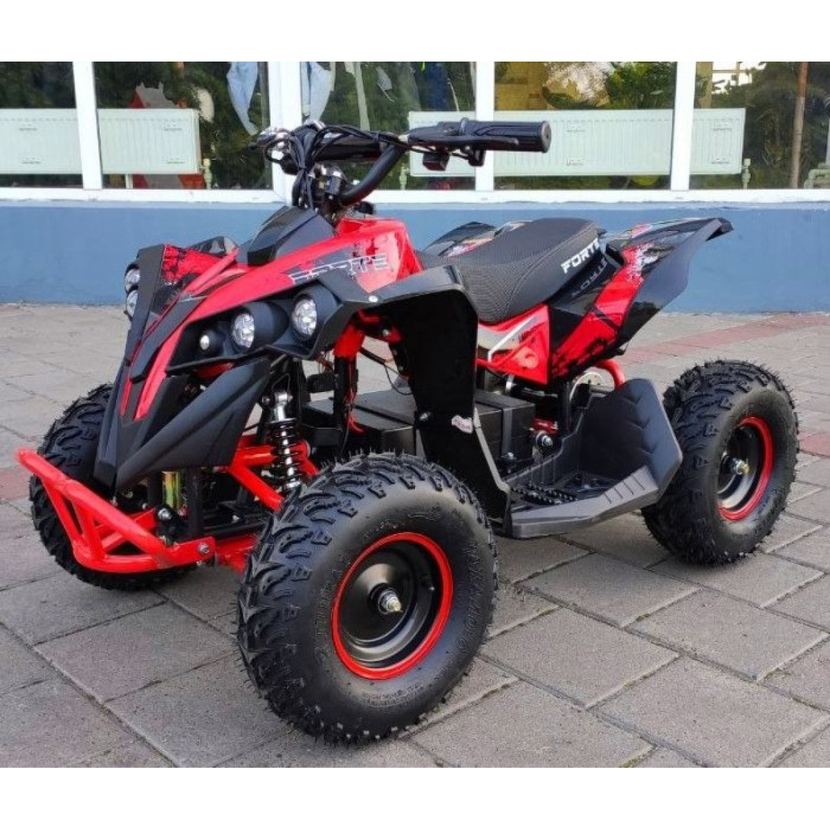 Квадроцикл акумуляторний FORTE ATV1000QB червоний