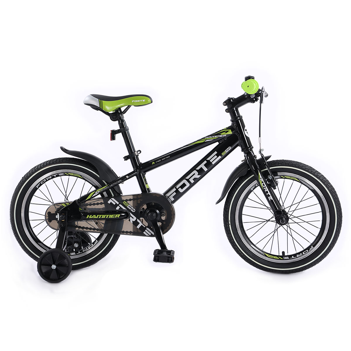 Детский велосипед Forte HAMMER 16" черный