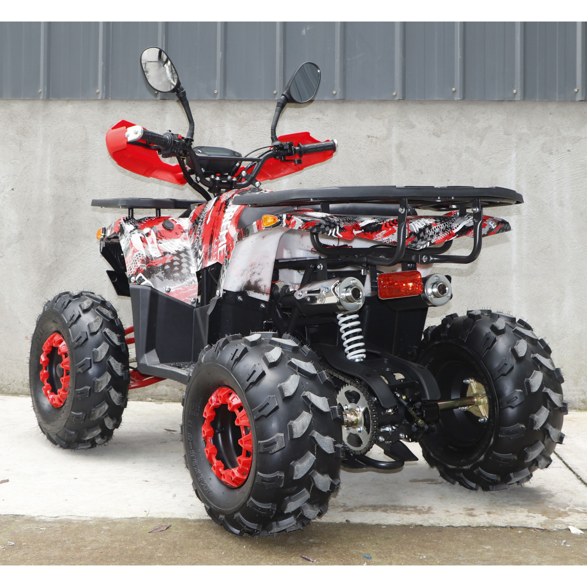 Квадроцикл FORTE ATV125L красный