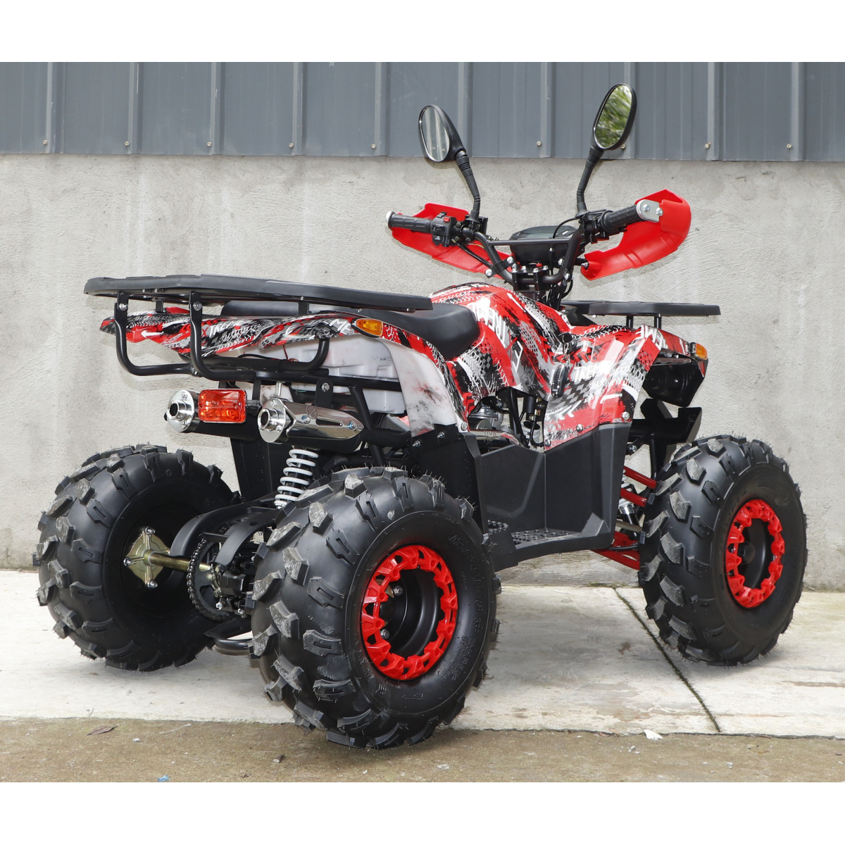 Квадроцикл FORTE ATV125L красный