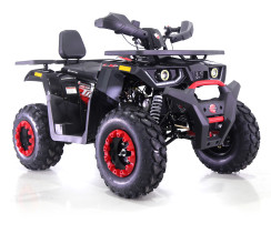 Квадроцикл Forte BRAVES 200 LUX червоно-чорний