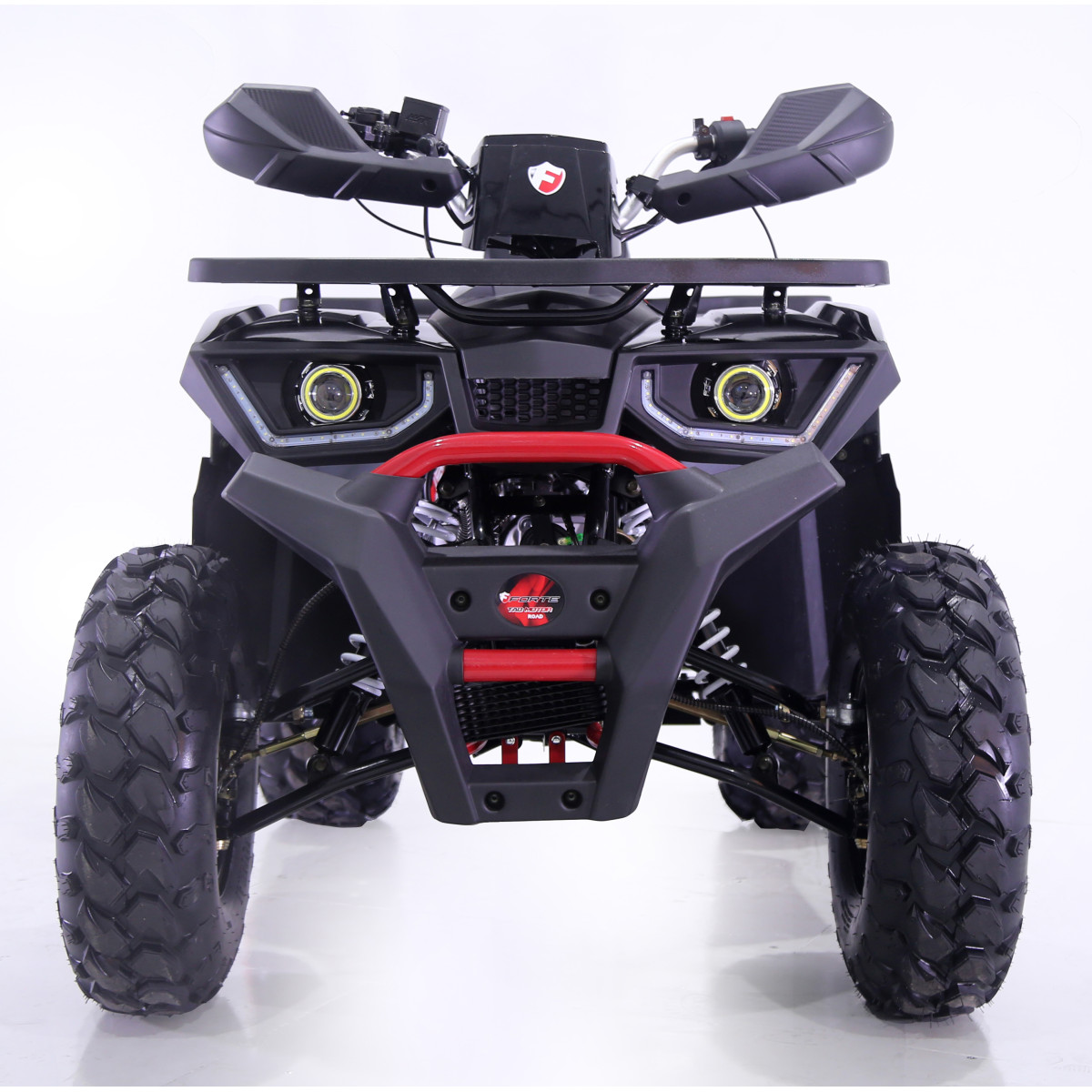 Квадроцикл Forte BRAVES 200 LUX червоно-чорний