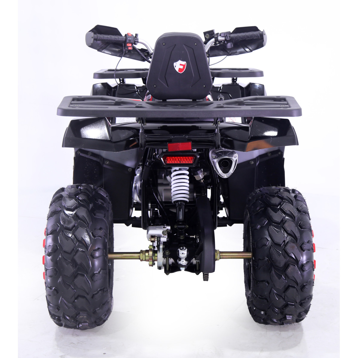 Квадроцикл Forte BRAVES 200 LUX червоно-чорний