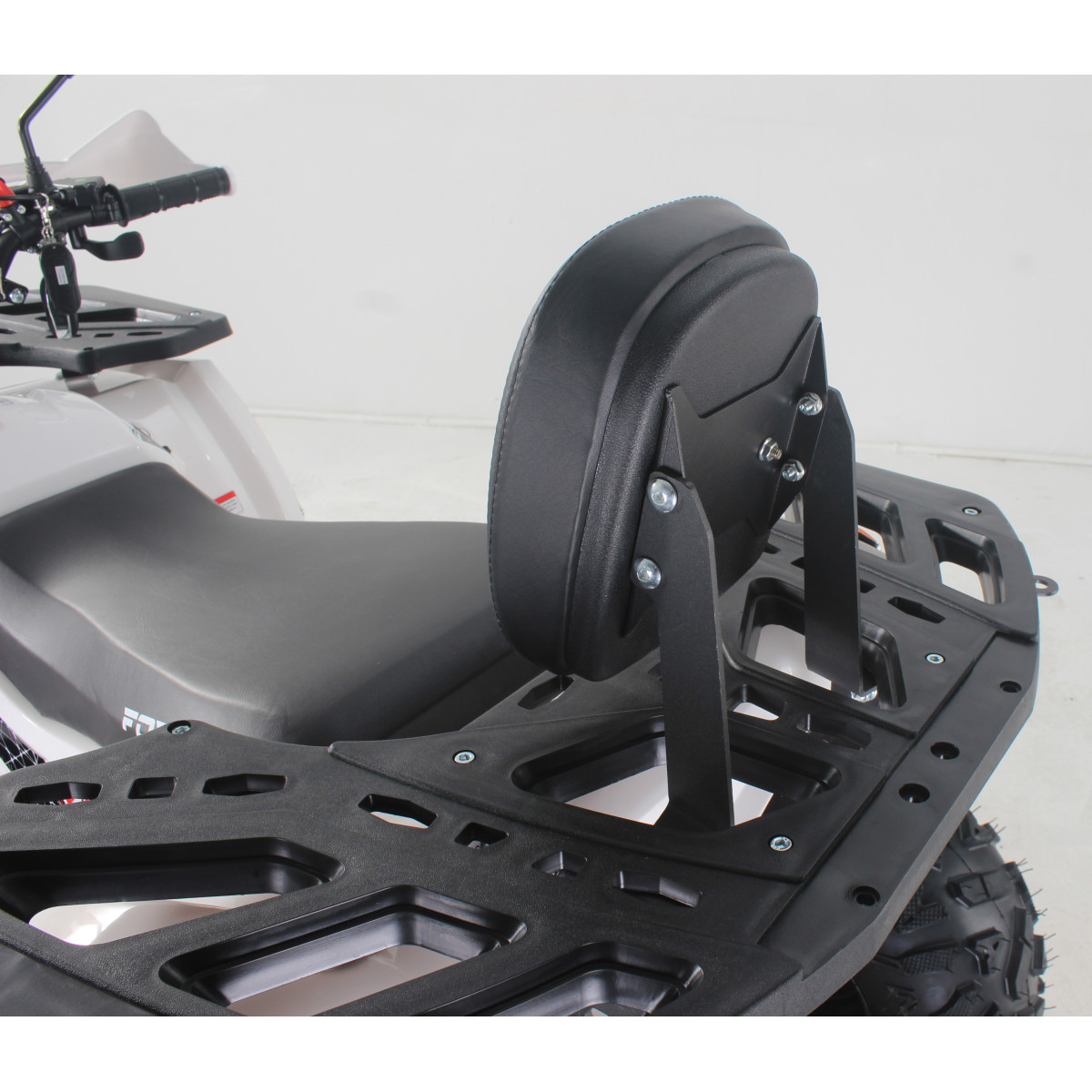 Квадроцикл FORTE ATV125F біло-червоний