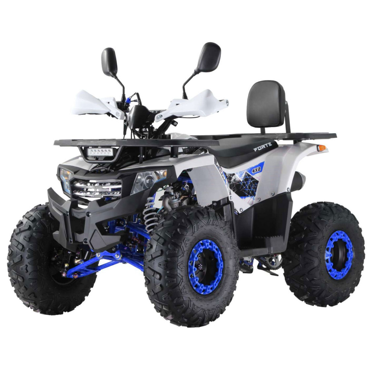 Квадроцикл FORTE ATV125F біло-синій