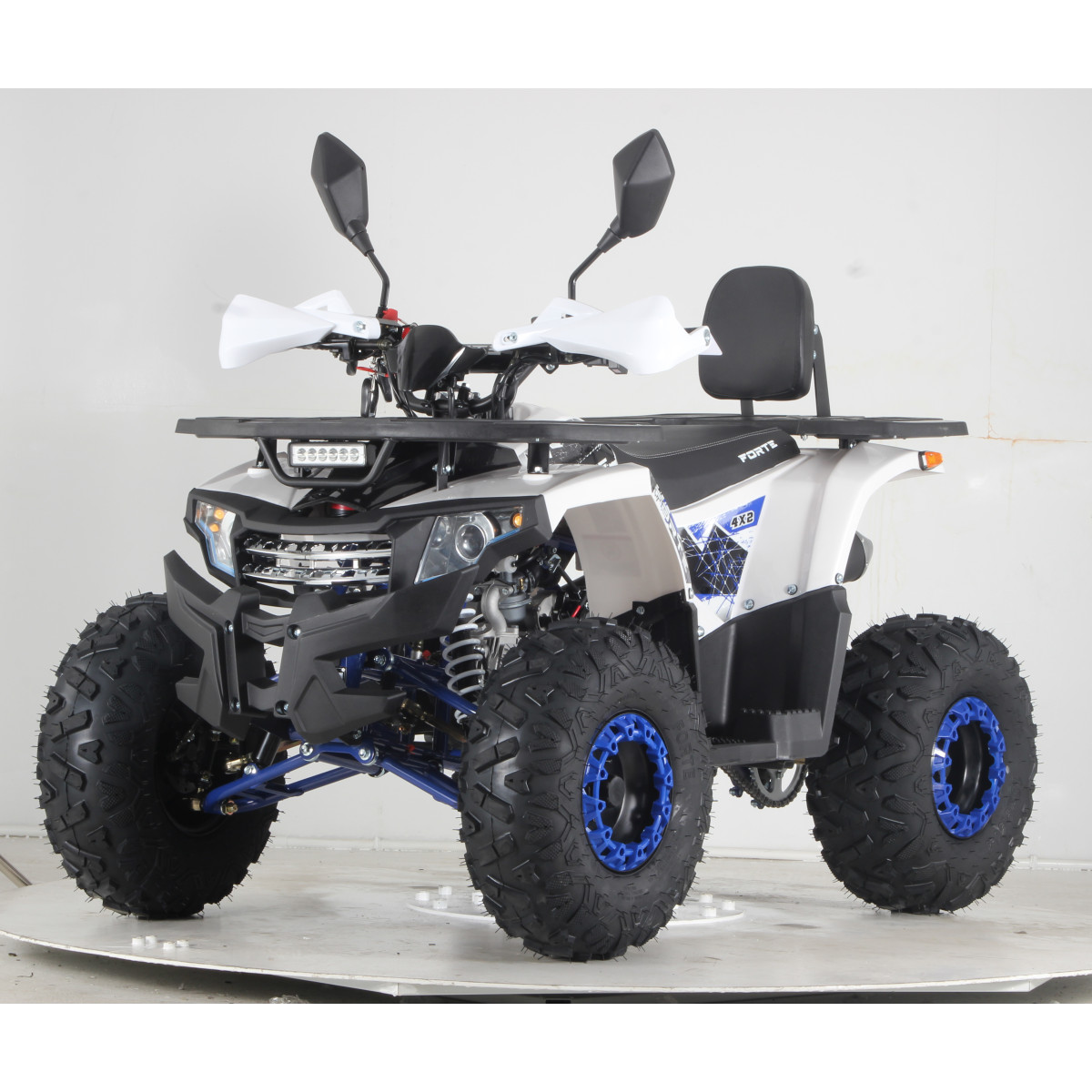 Квадроцикл FORTE ATV125F біло-синій