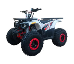 Квадроцикл FORTE Hunter 125 біло-червоний