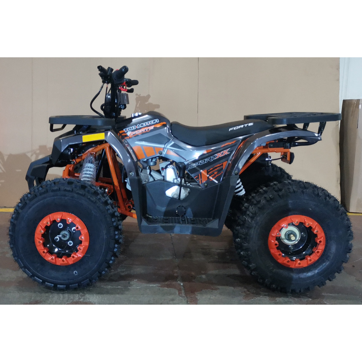 Квадроцикл FORTE Hunter 125 сірий