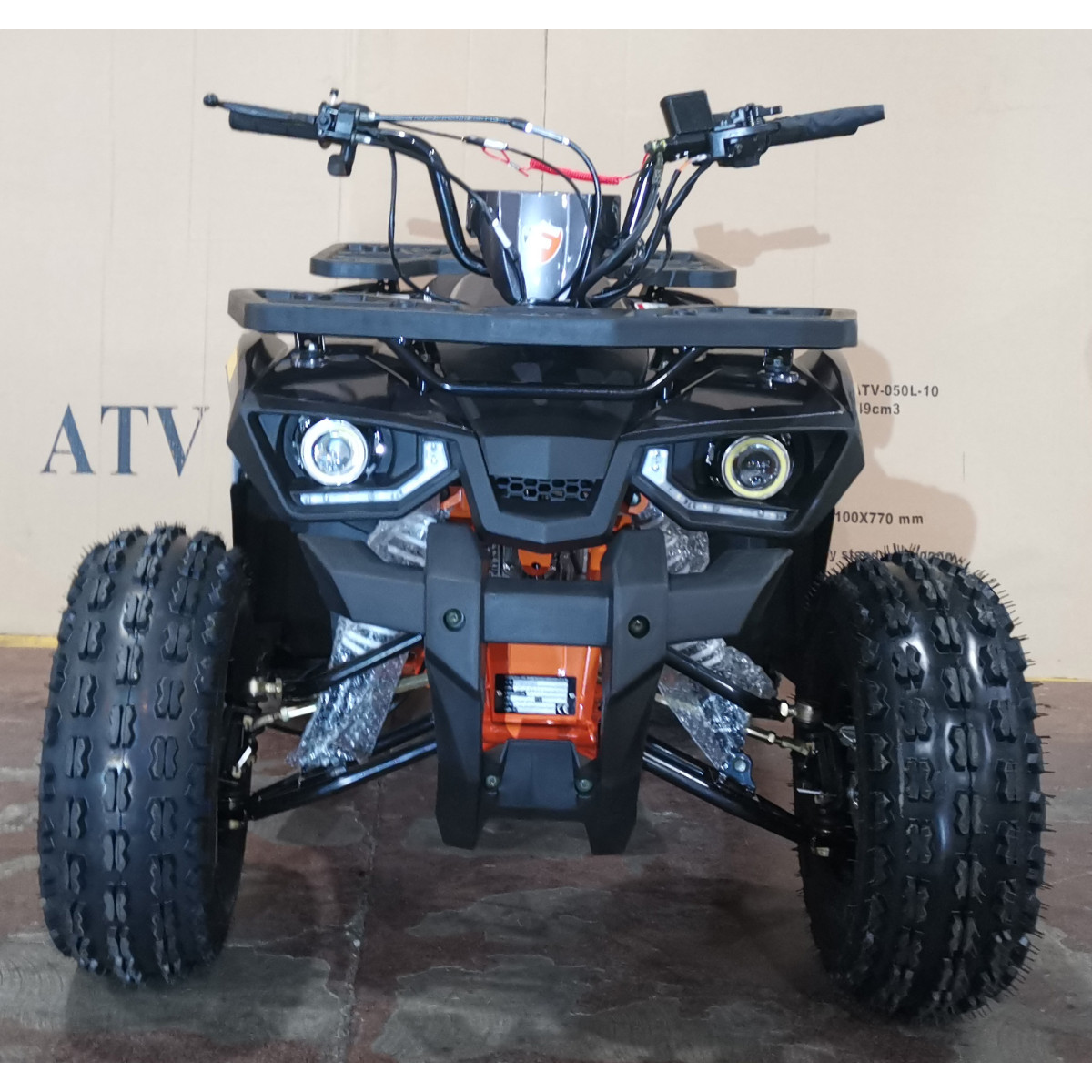 Квадроцикл FORTE Hunter 125 сірий