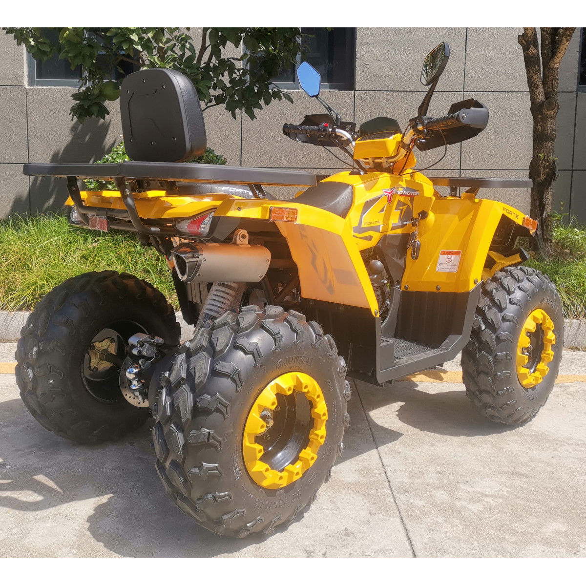 Квадроцикл FORTE Shark II 200 желтый