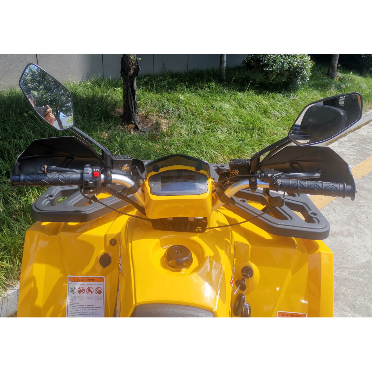 Квадроцикл FORTE Shark II 200 желтый