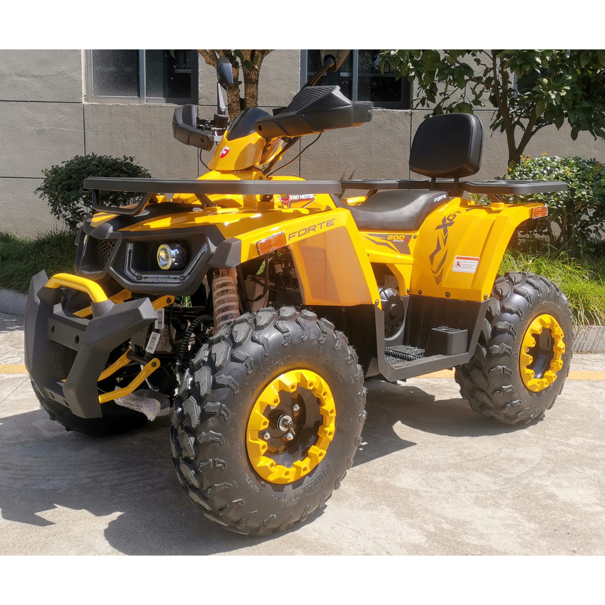 Квадроцикл FORTE Shark II 200 желтый