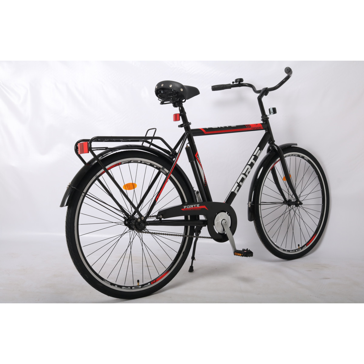 Велосипед Forte FORWARD 22"/28" чорно-червоний
