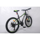Велосипед Forte Warrior МТВ 24"/15" чорно-зелений