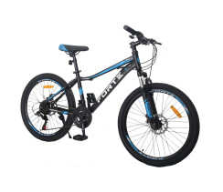 Велосипед Forte Warrior МТВ 24"/13" синьо-чорний 