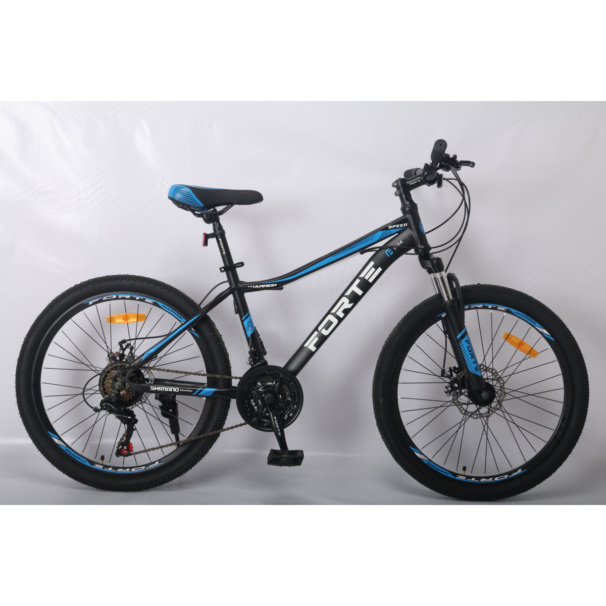 Велосипед Forte Warrior МТВ 24"/15" сине-черный