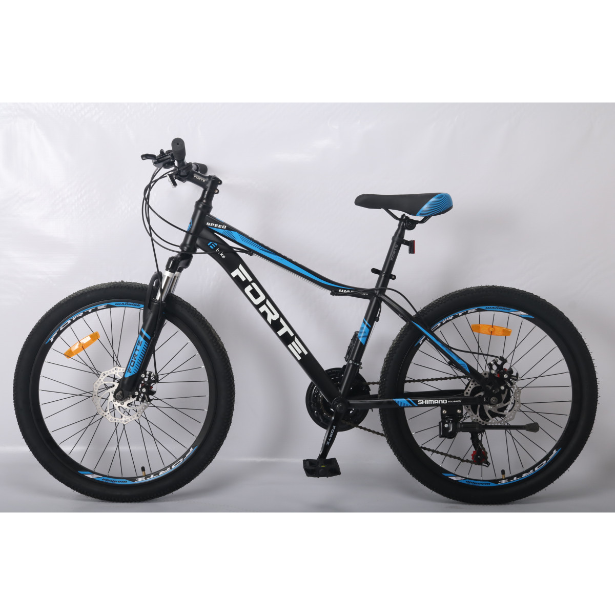 Велосипед Forte Warrior МТВ 24"/15" сине-черный