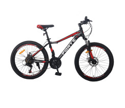 Велосипед Forte Warrior МТВ 24"/13" чорно-червоний