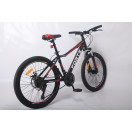Велосипед Forte Warrior МТВ 24"/13" чорно-червоний
