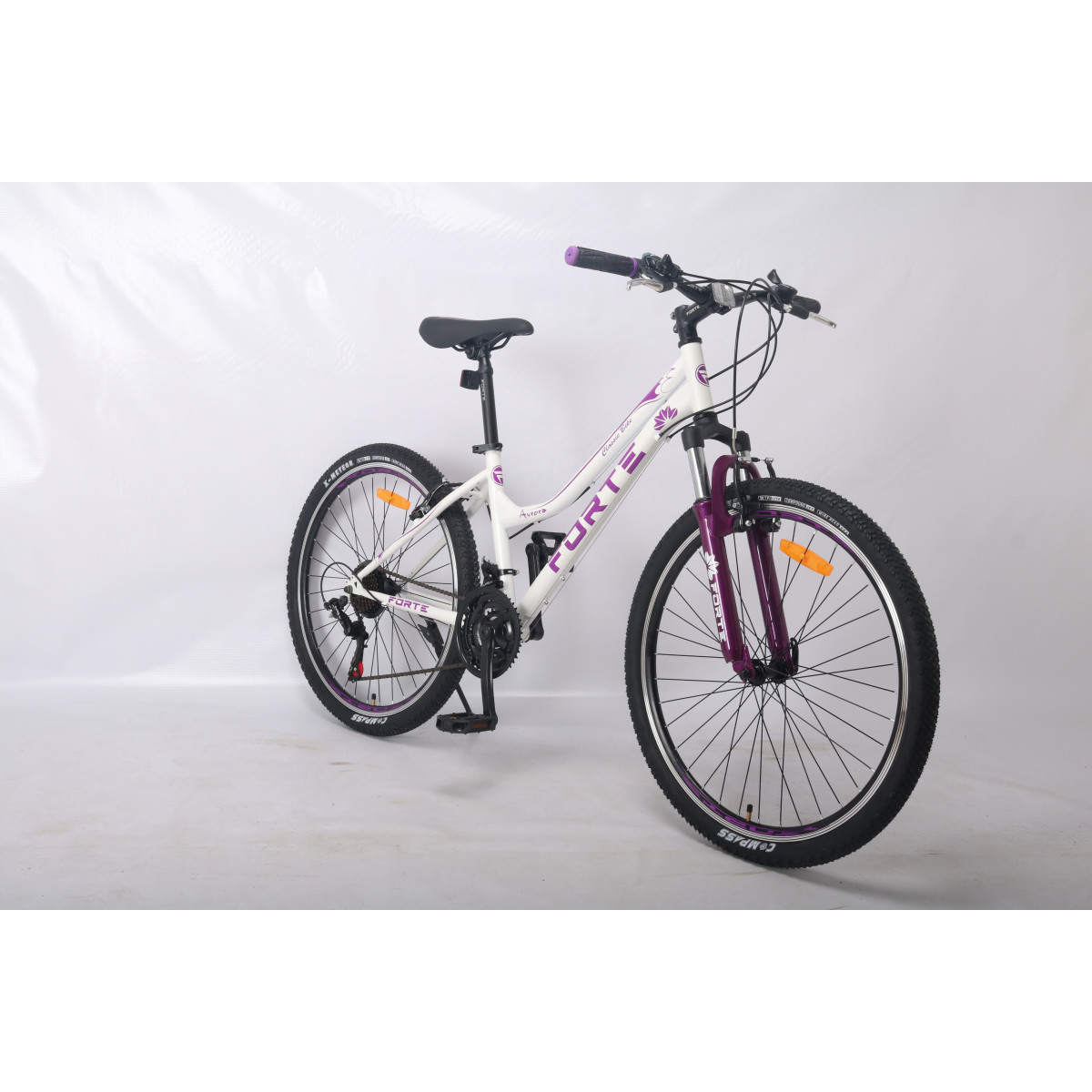 Велосипед Forte Aurora Women Bicycle МТВ 26"/15" біло-рожевий