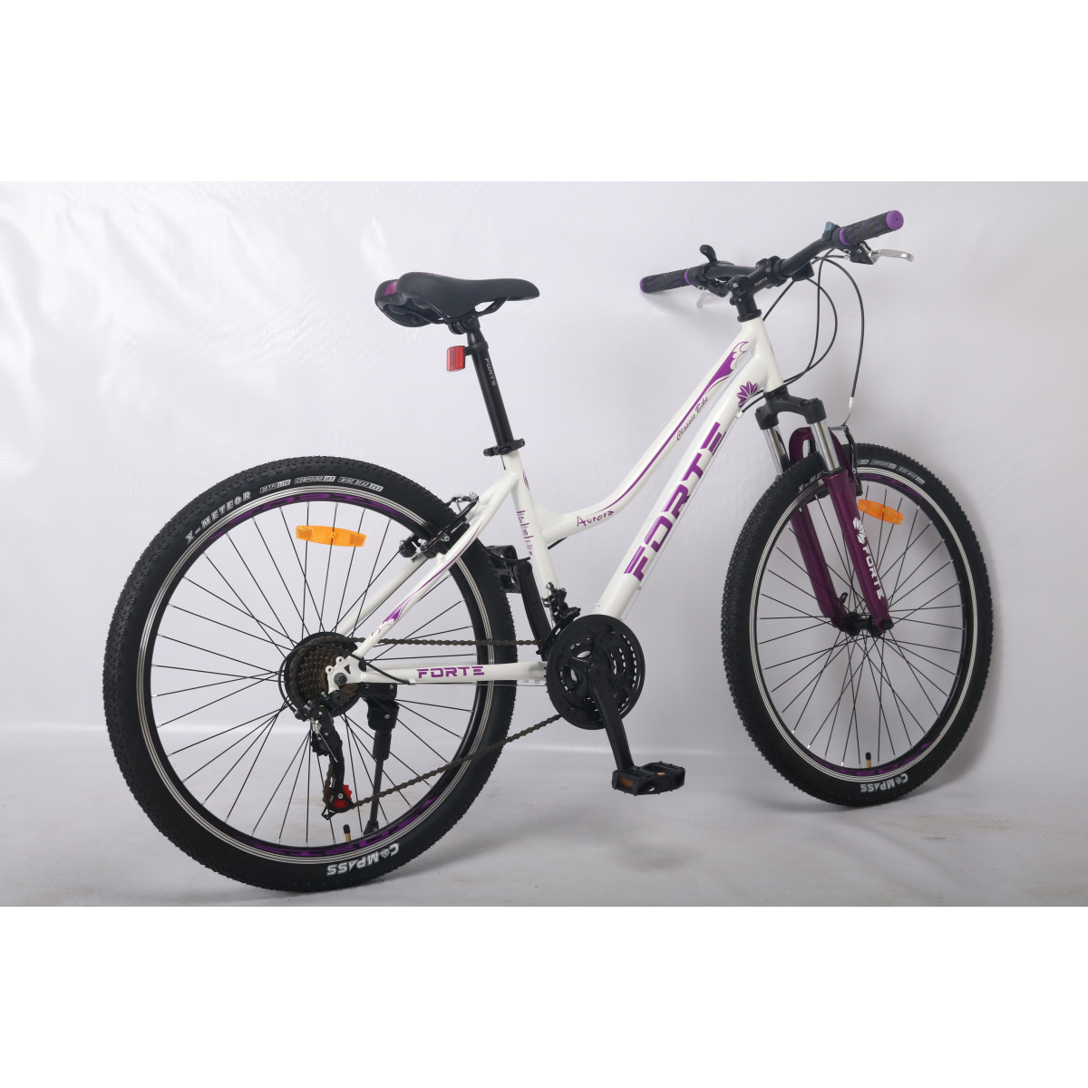 Велосипед Forte Aurora Women Bicycle МТВ 26"/15" біло-рожевий