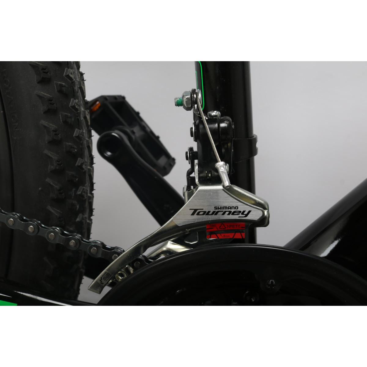 Велосипед Forte Fighter 15"/24" черно-красный