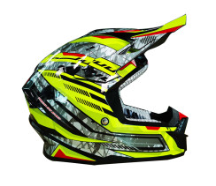 Мотошолом жовтий FORTE 4012, L