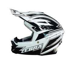 Мотошолом білий FORTE 4012, L