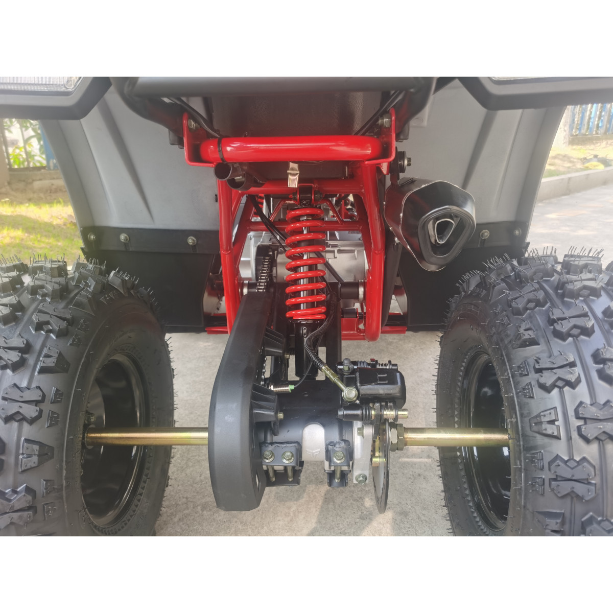 Квадроцикл FORTE Shark II 125 чорно-червоний