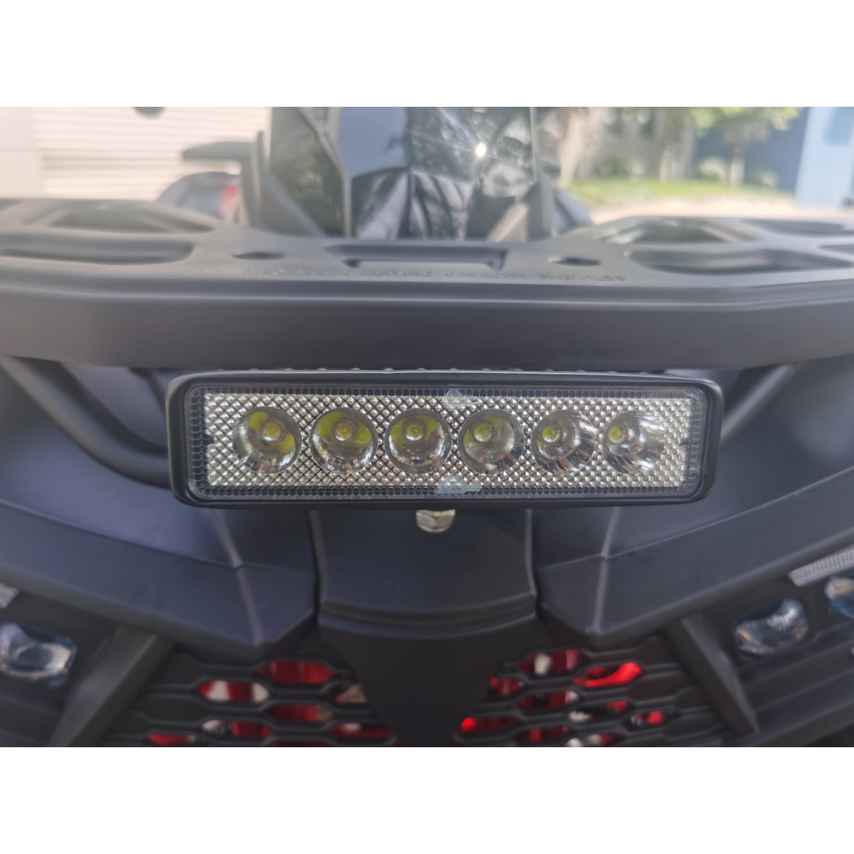 Квадроцикл FORTE Shark II 125 чорно-червоний