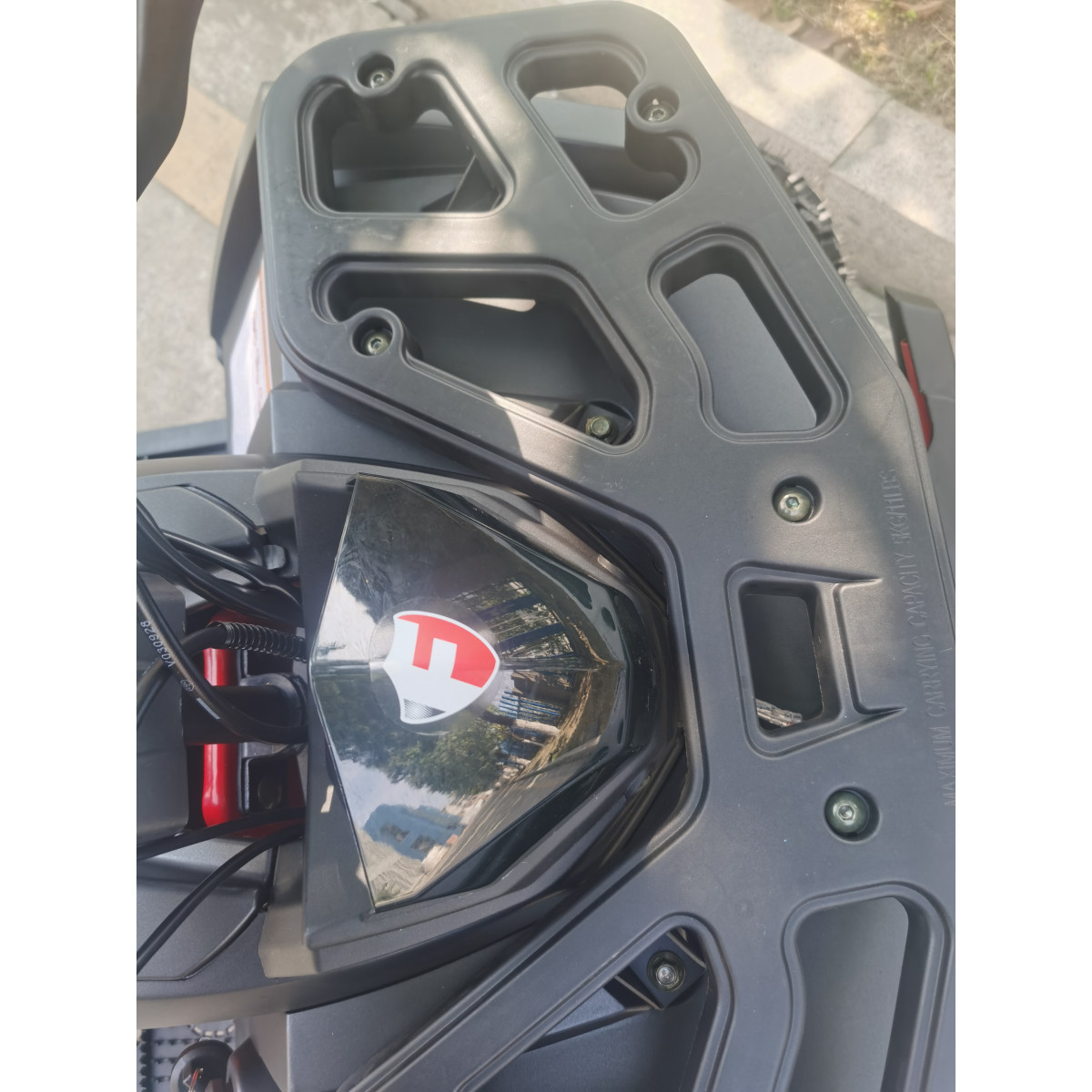 Квадроцикл FORTE Shark II 125 чорно-червоний