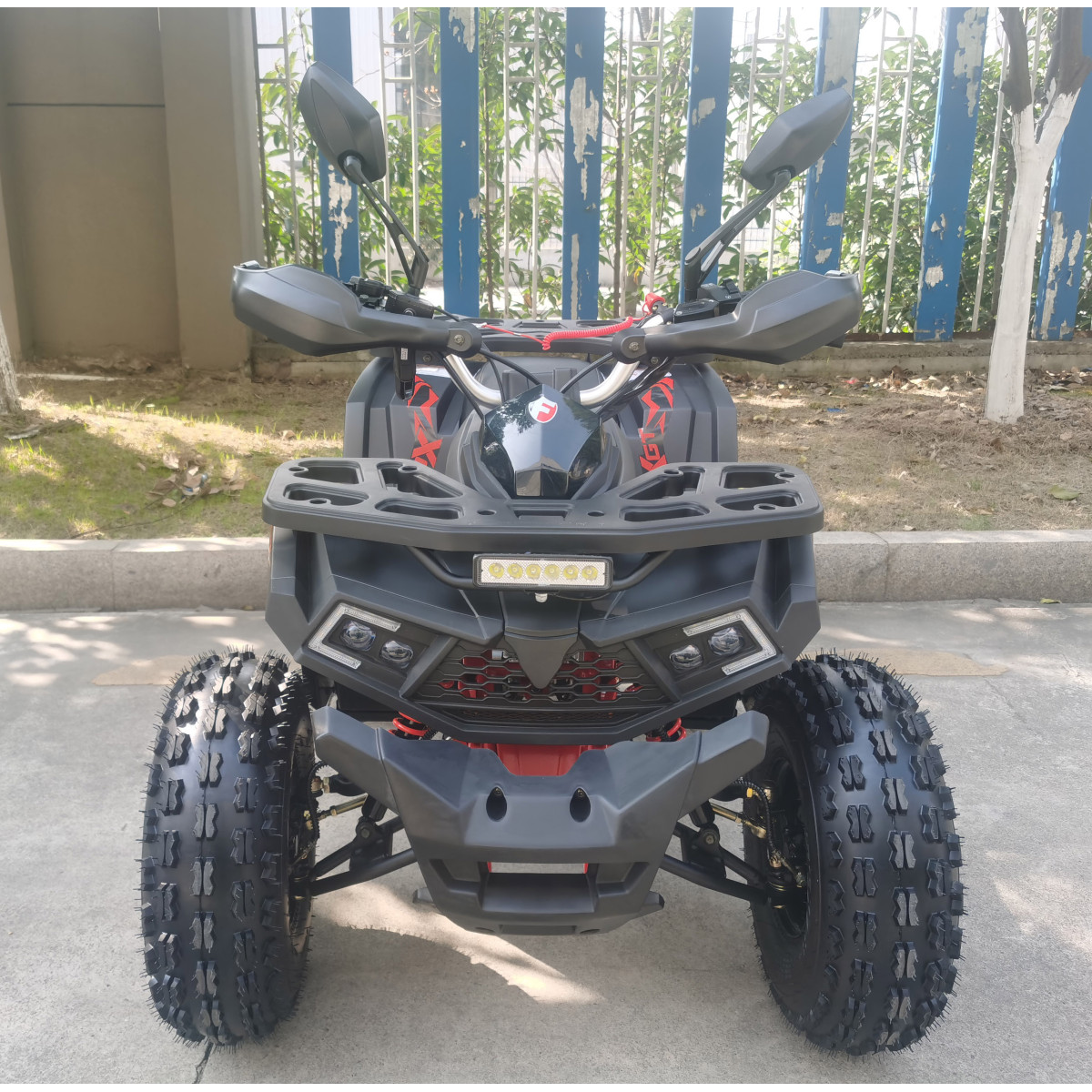 Квадроцикл FORTE Shark II 125 чорно-червоний